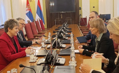 23 January 2025 The European Integration Committee Chairperson in meeting with the Swedish Ambassador to Serbia